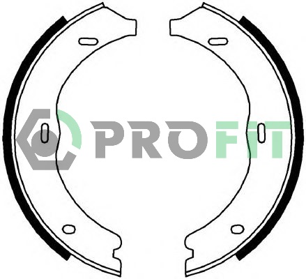 Комплект задних тормозных колодок FERODO арт. 5001-4003