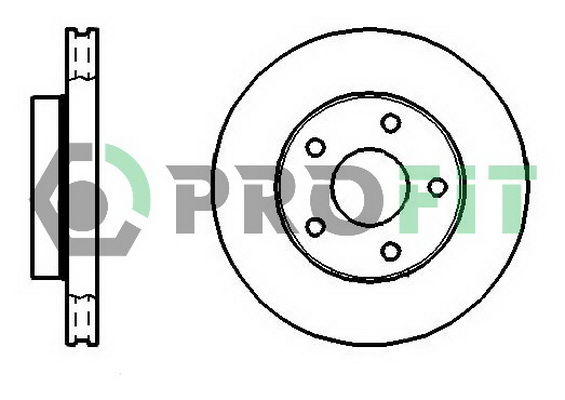 Тормозной диск REMSA арт. 5010-0180