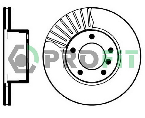 Тормозной диск BMW арт. 5010-0834