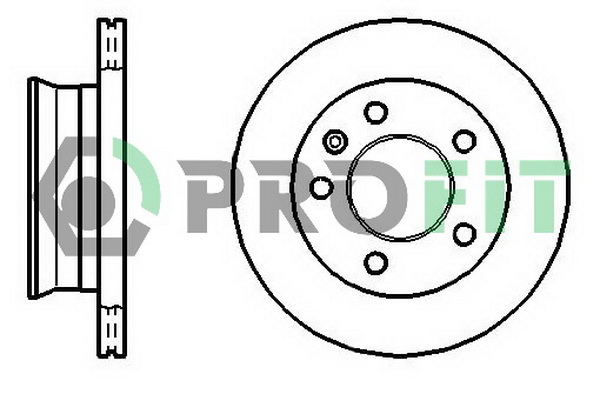 Тормозной диск BREMBO арт. 5010-1013