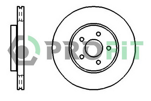 Тормозной диск FEBI BILSTEIN арт. 5010-1125