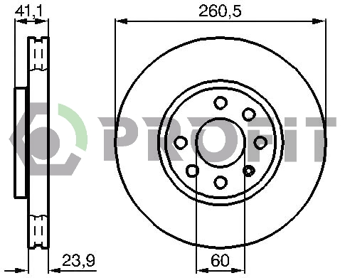 Тормозной диск  арт. 5010-1131