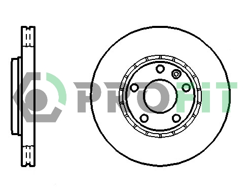 Тормозной диск FEBI BILSTEIN арт. 5010-1204