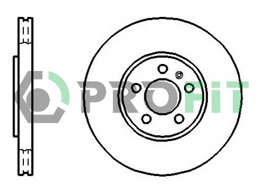 Тормозной диск FEBI BILSTEIN арт. 5010-1221