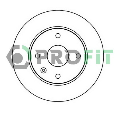 Тормозной диск FENOX арт. 5010-1257