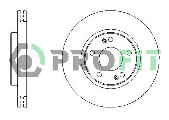Тормозной диск TRW арт. 5010-1300
