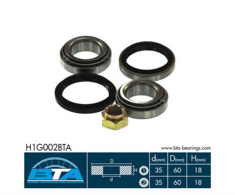 Комплект подшипника ступицы колеса  арт. H1G002BTA