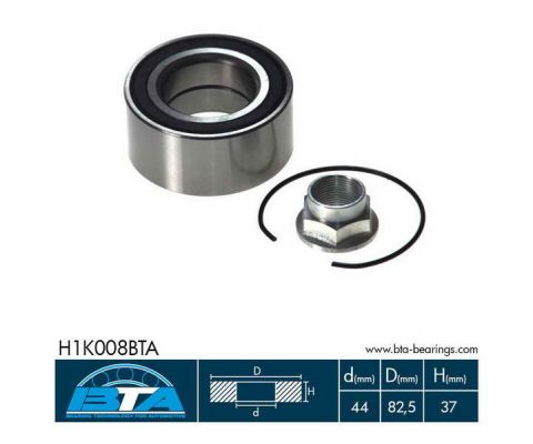 Підшипник колеса,комплект SKF арт. H1K008BTA