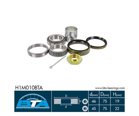 Комплект подшипника ступицы колеса SNR арт. H1M010BTA