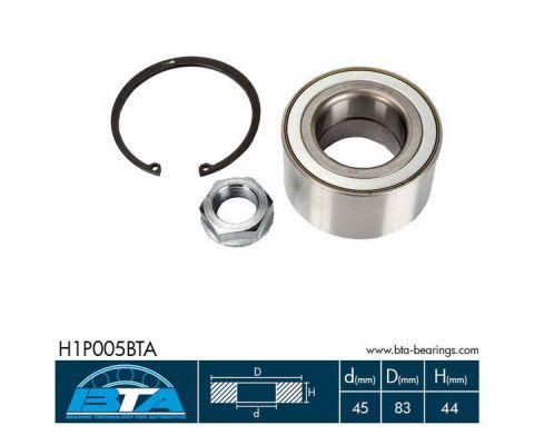 Комплект подшипника ступицы колеса SKF арт. H1P005BTA