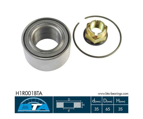 Підшипник колеса,комплект CX арт. H1R001BTA