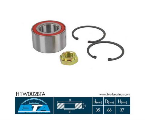 Комплект подшипника ступицы колеса SKF арт. H1W002BTA