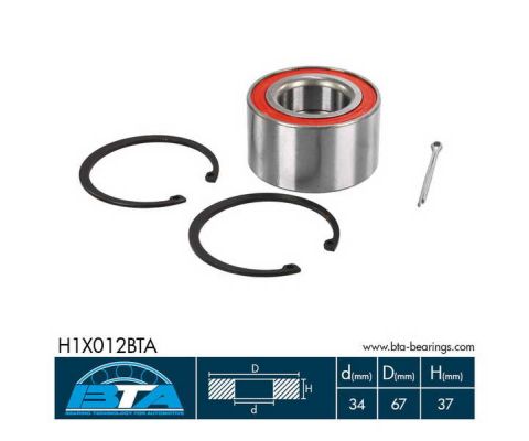 Підшипник колеса,комплект SKF арт. H1X012BTA