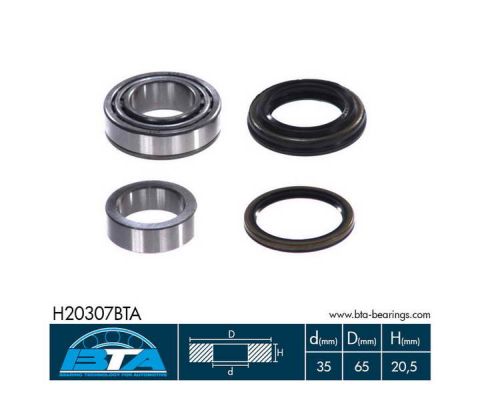 Підшипник колеса,комплект SKF арт. H20307BTA