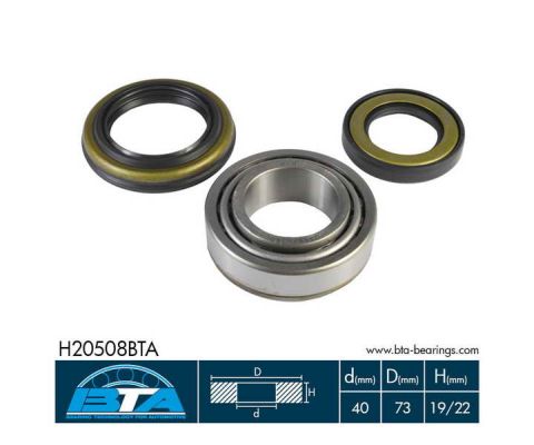Підшипник колеса,комплект  арт. H20508BTA
