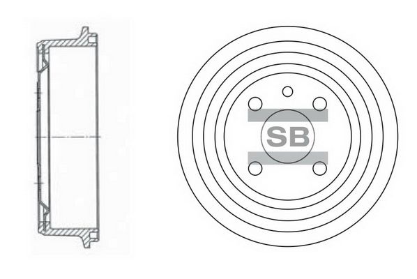 Тормозной диск BREMBO арт. SD3034