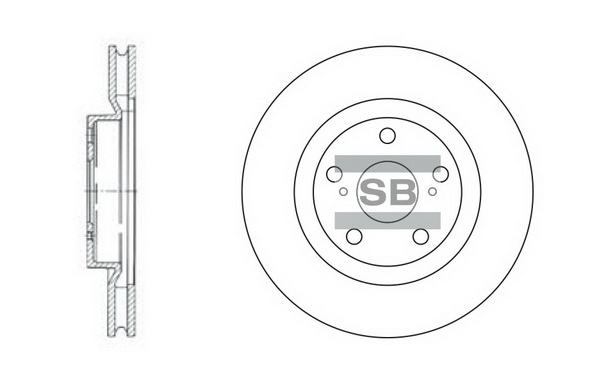 Тормозной диск REMSA арт. SD4021