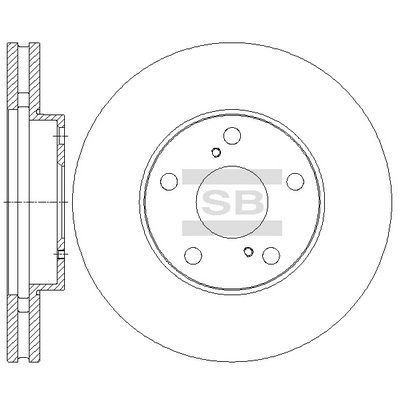 Тормозной диск передний FEBI BILSTEIN арт. SD4029