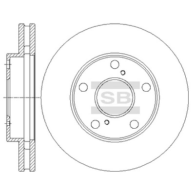 Тормозной диск TOYOTA арт. SD4032