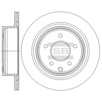 Тормозной диск задний FEBI BILSTEIN арт. SD4241