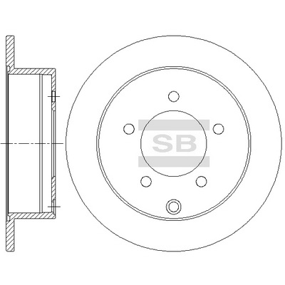 Тормозной диск FEBI BILSTEIN арт. SD4333