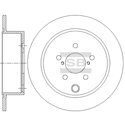 Тормозной диск  арт. SD4708