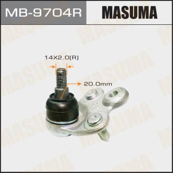Опора шаровая FEBI BILSTEIN арт. MB9704R