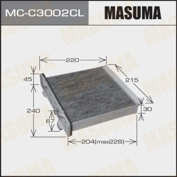 Фильтр салона BLUE PRINT арт. MCC3002CL