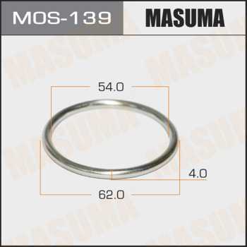 Уплотнительное кольцо, труба выхлопного газа NISSAN арт. MOS139