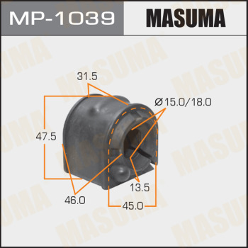 Втулка стабилизатора MAZDA арт. MP1039