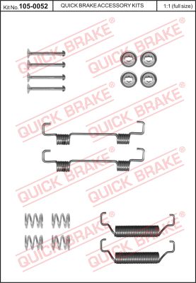 Тормозной шланг QUICK BRAKE 105-0052