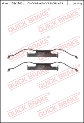 Планка супорта (переднього) прижимна BMW 3 (E36)/5 (E39) 90- FERODO арт. 1091148