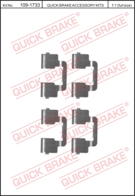 Планка супорта (заднього) прижимна (к-кт) Citroen Jumpy/Peugeot Expert 1.6-2.0HDi 07- (TRW) TRW арт. 1091733