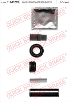 Комплект направляющей гильзы QUICK BRAKE AABCD5