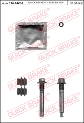 Комплект направляющей гильзы BUDWEG CALIPER арт. 113-1423X