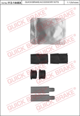 Комплект направляющей гильзы QUICK BRAKE 113-1448X
