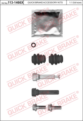 Ремкомплект суппорта BUDWEG CALIPER арт. 1131466X