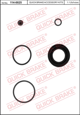 Ремкомплект суппорта QUICK BRAKE арт. 114-0025