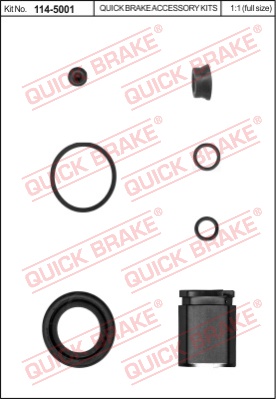 Ремкомплект суппорта QUICK BRAKE арт. 114-5001