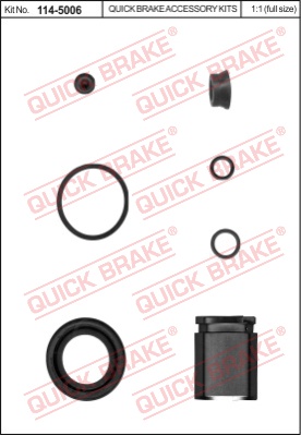 Ремкомплект суппорта QUICK BRAKE арт. 114-5006