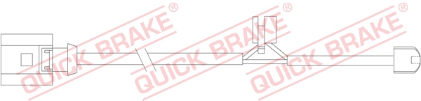 Датчик износа тормозных колодок BOSCH арт. WS 0275 A