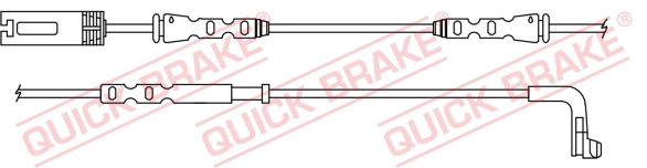 Датчик износа тормозных колодок ROADHOUSE арт. WS 0381 A