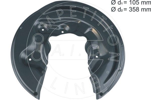 Защита диска тормозного (заднего) (R) VW Tiguan/Passat/Skoda Superb 08-15 VAG арт. 57850