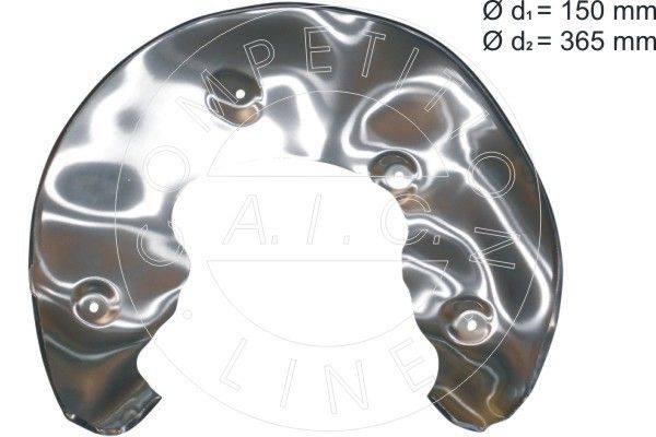 Защита диска тормозного (переднего) (L) Audi A4/A5/A6/A7/Q5 07-  арт. 56400