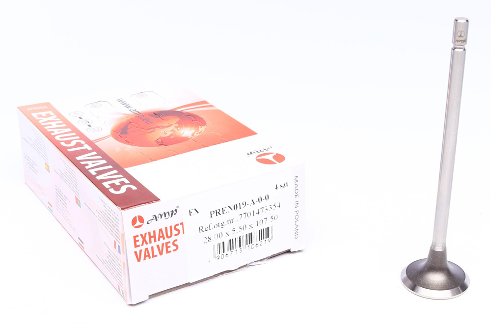 Клапан (выпуск) Renault Kangoo 1.6 16V 01- (28x5.5.5x107.5) MAHLE арт. PREN019-A-0-0