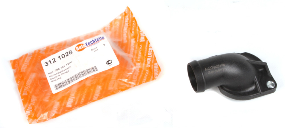 Фланец системы охлаждения VW T4 2.0/1.9 TD 90-03 IMPERGOM арт. 312 1028