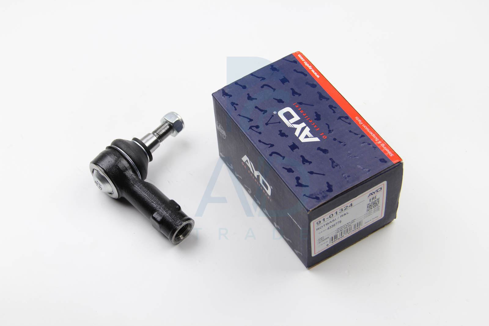 Наконечник рульової тяги  Fiat Ducato 82-94 SWAG арт. 91-01324