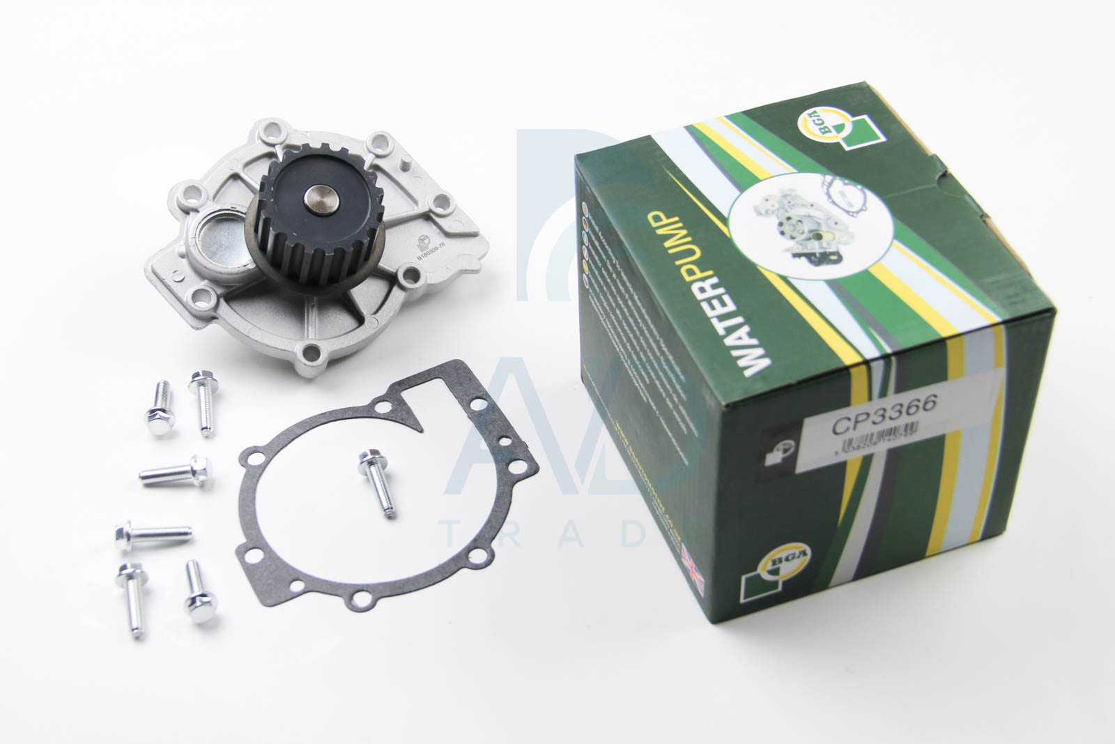 Водяной насос Volvo C30/C70/S40/S60/S80/V60/V70/XC60 2.0-3.0 D 98- HEPU арт. CP3366