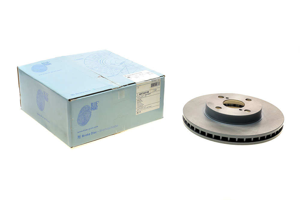 Тормозной диск передний TRW арт. ADT343156