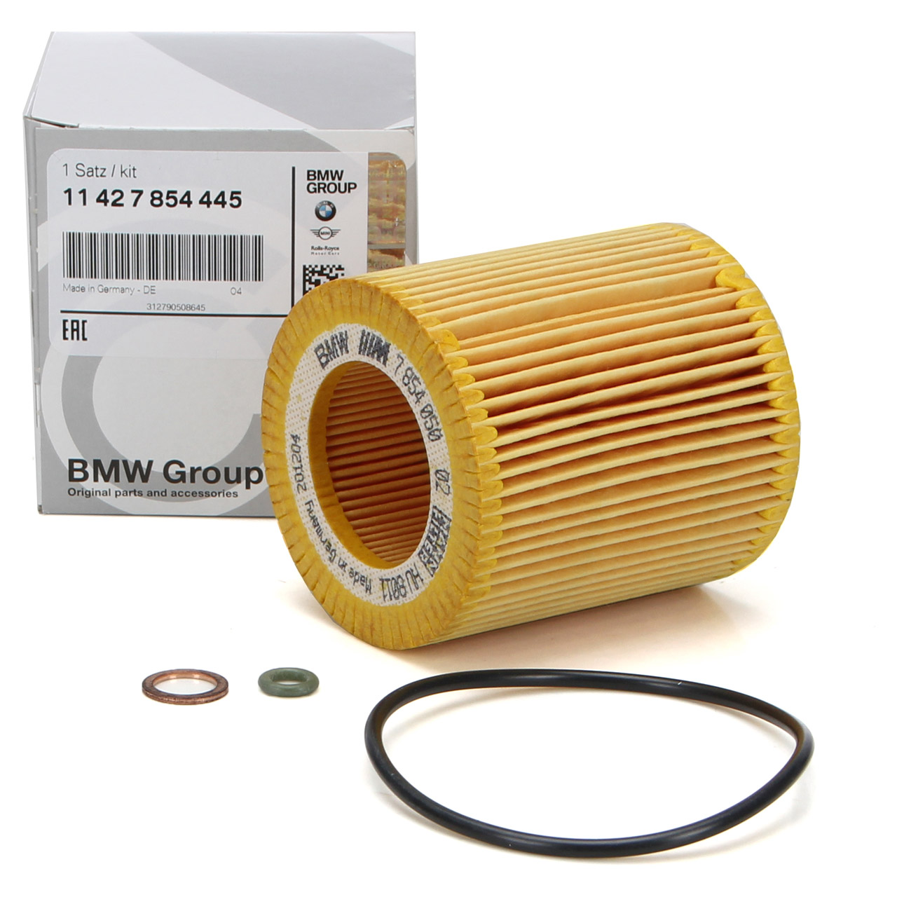 Фильтр масляный BMW 11427854445